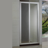 Hotel personalizado moderno emoldurado vidro bifold shower portas (HL-B900)